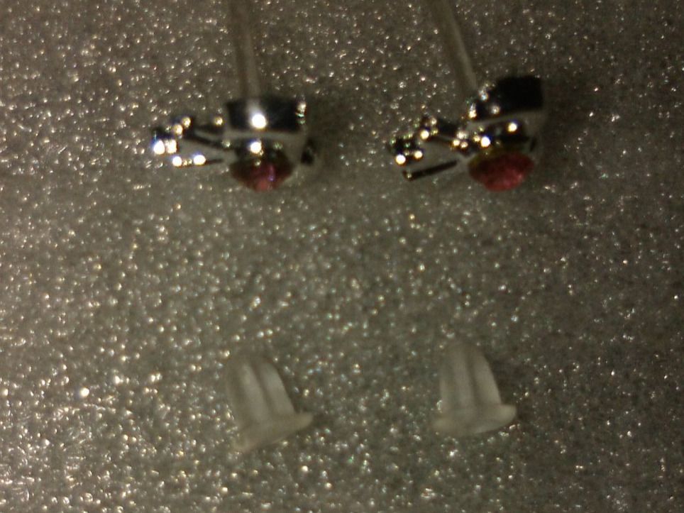 Orecchini pendenti & Orecchini a lobo: OHRRINGE MODESCHMUCK,,,ROSEROT KRISTALL – Nuovo (secondo la descrizione) da Basel venduto da bijoutrie_4