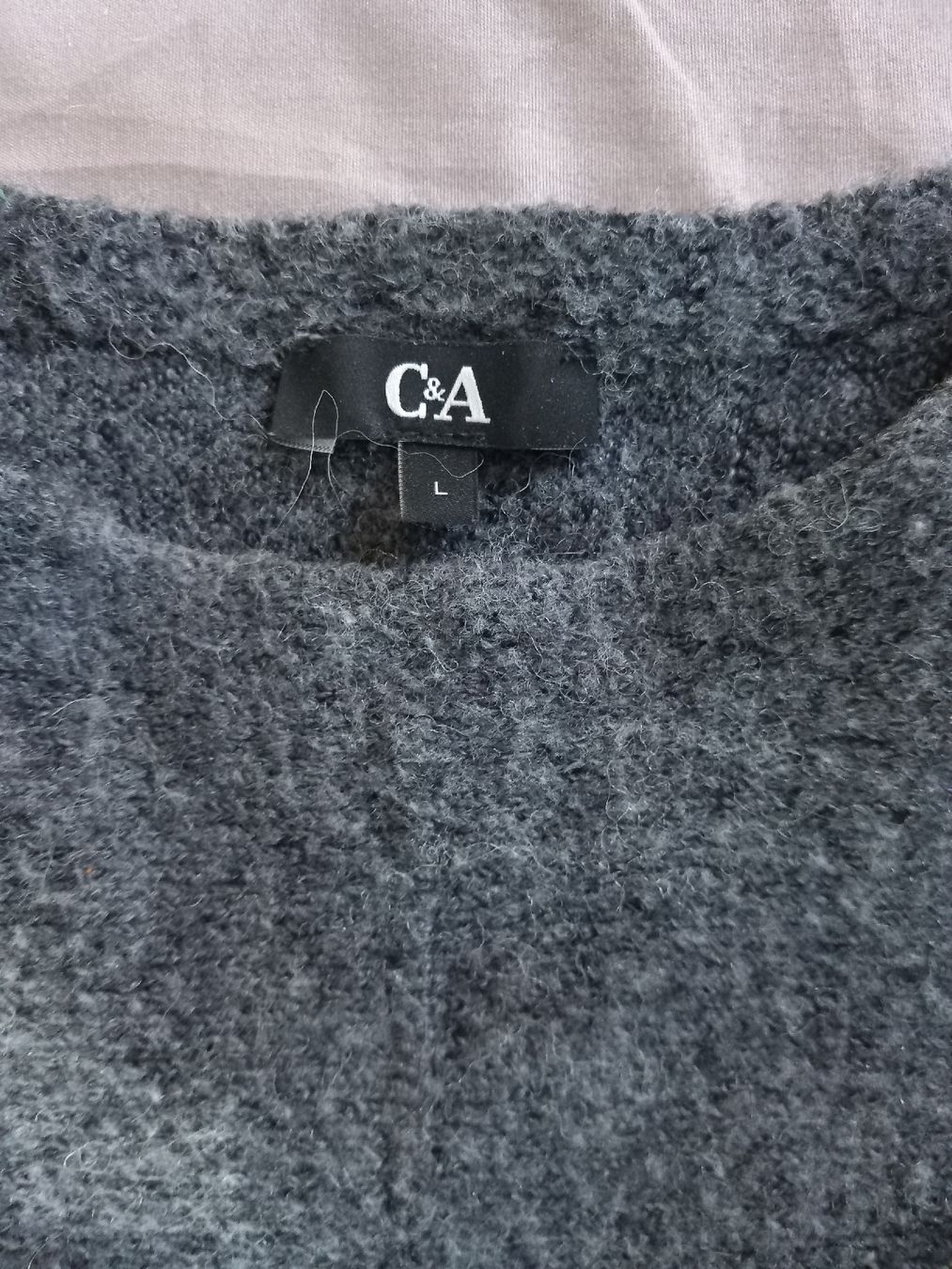 C&A Maglioni & Felpe: Pull gris foncé en maille – Usato da Faoug venduto da per_kp6r 2