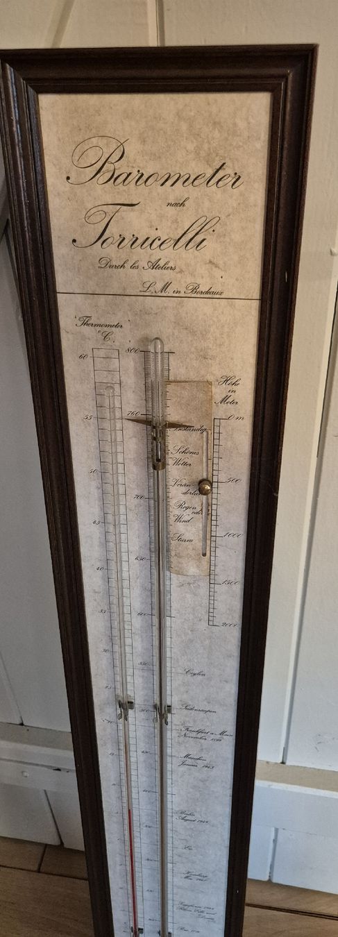 Altri elettrodomestici e apparecchi d’epoca: Barometer von Torricelli – Usato da Moutier venduto da Maria1704 1