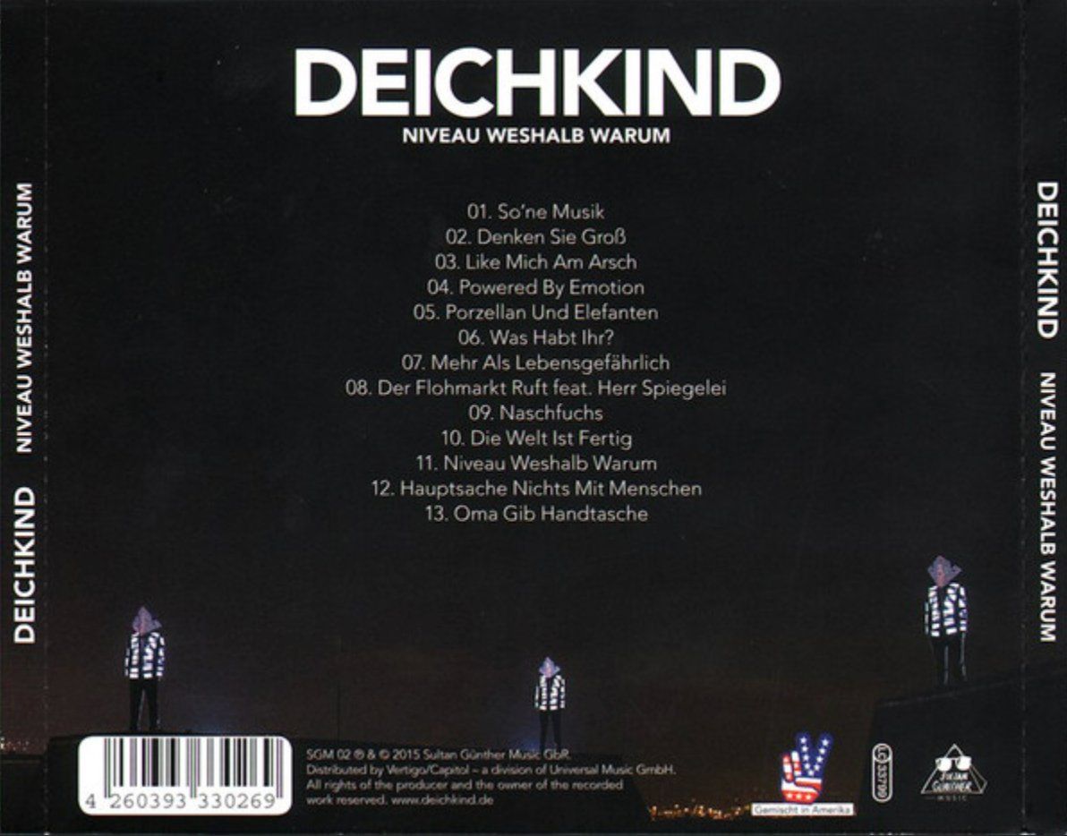 CDs: Deichkind - Niveau Weshalb Warum – Gebraucht aus Brunnen von Barfly5 1