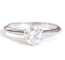 0.60ct. H/VS Diamant-Solitärring, 750 Weissgold, LP 5.490,-