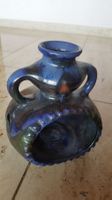 Blaue Vintage Keramik Kerzenlicht - Top Zustand!