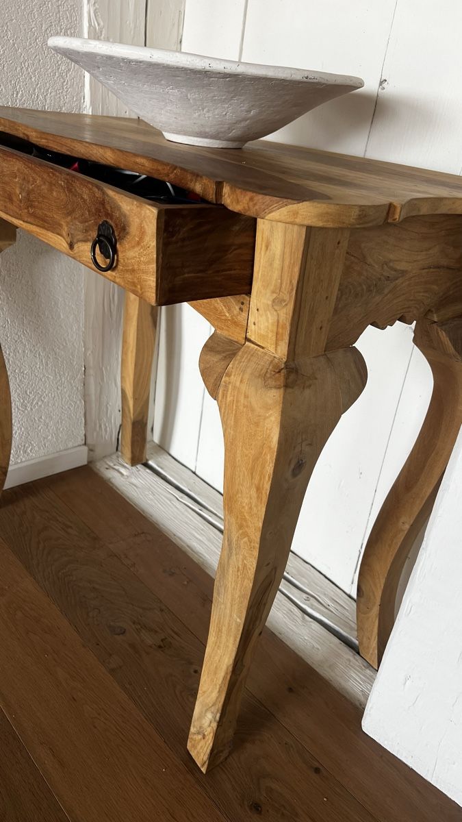 Tavoli: Holzkonsole mit Schublade – Nuovo (secondo la descrizione) da Jona venduto da Lili.lou 4