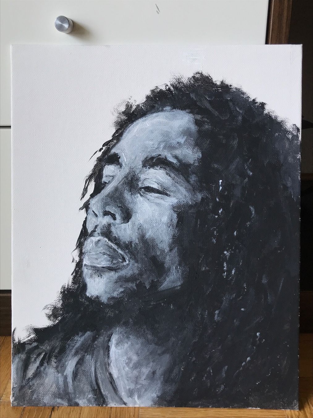 Gemälde: Acrylbild von Bob Marley – Neu (gemäss Beschreibung) aus Grenchen von SweetiesCH