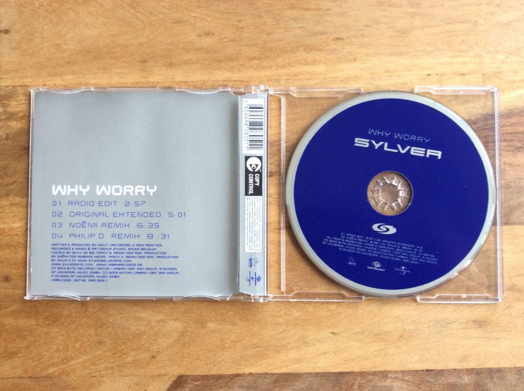 CD: CD Single  Silver / Why Worry – Usato da Horgen venduto da flyingpenguin2000 1