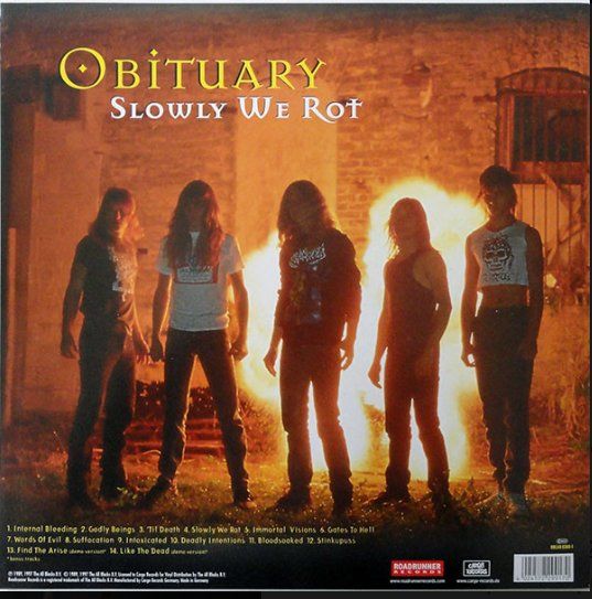 Dischi in vinile: Obituary Slowly We Rot - Vinyle LP 2007 – Usato da Etoy venduto da vin_hss9 1