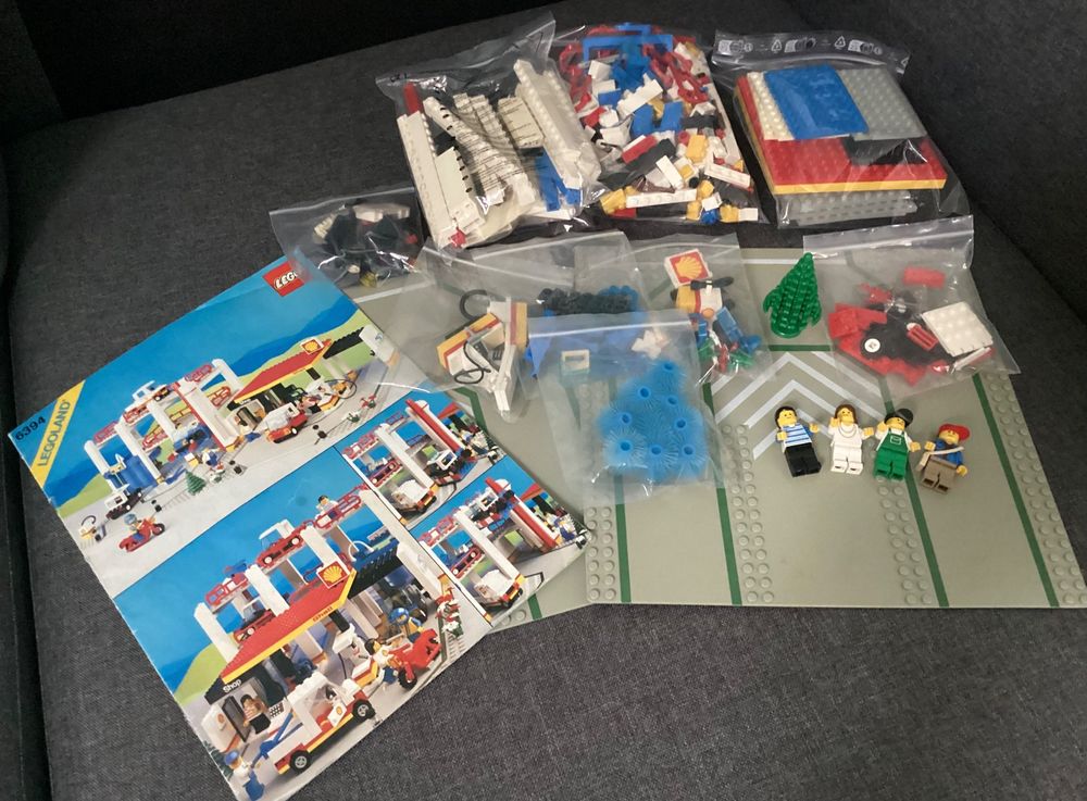 Lego 6394 Parkhaus Waschanlage Tankstelle von 1988 (Gebraucht) in ...