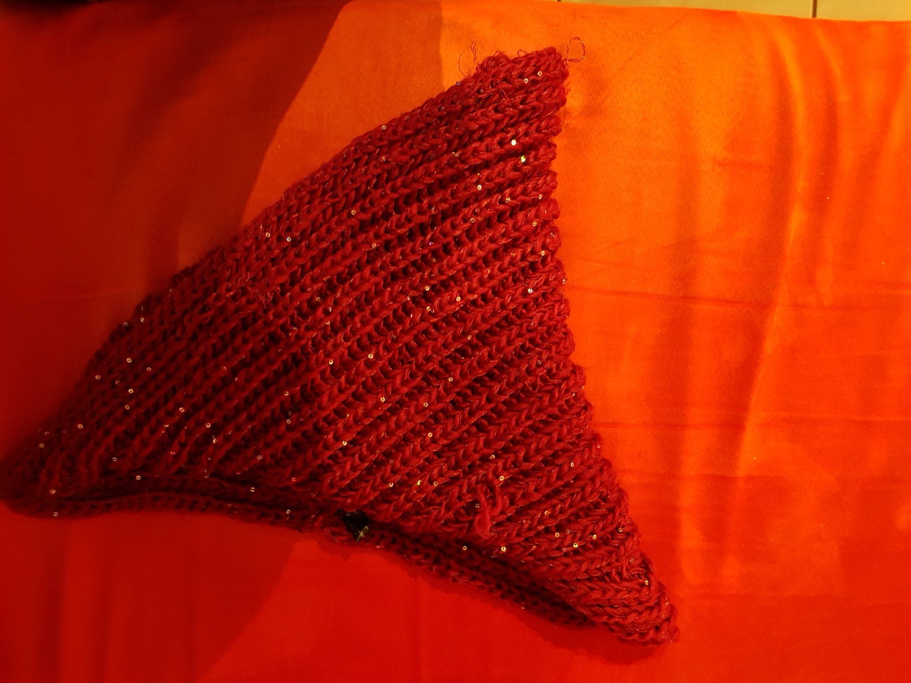 Foulard & Sciarpe: Dreieck Schal Rot – Nuovo (secondo la descrizione) da Thun venduto da Shame