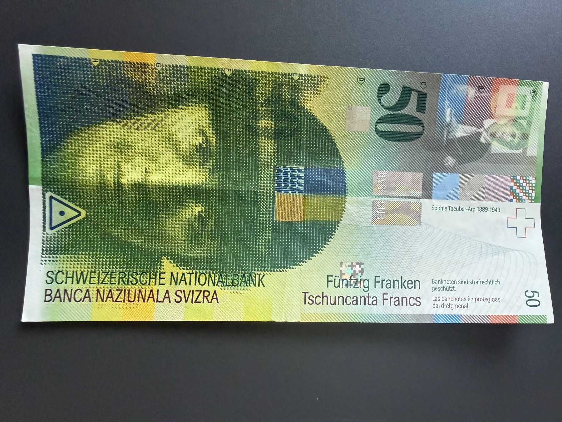 Banknoten: 50 Franken Noten – Neu (gemäss Beschreibung) aus Altendorf von Elenaneagu22