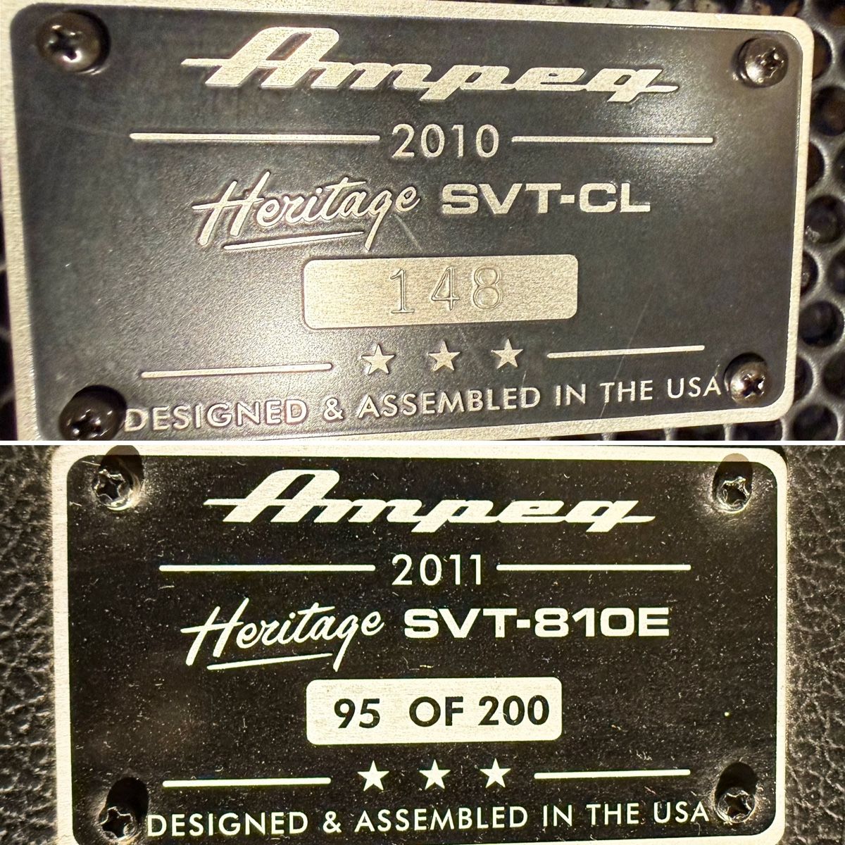 Ampeg Verstärker: Ampeq SVT-CL/-810E Heritage Fullstack – Gebraucht aus Diessbach b. Büren von TimVonUTBF 5