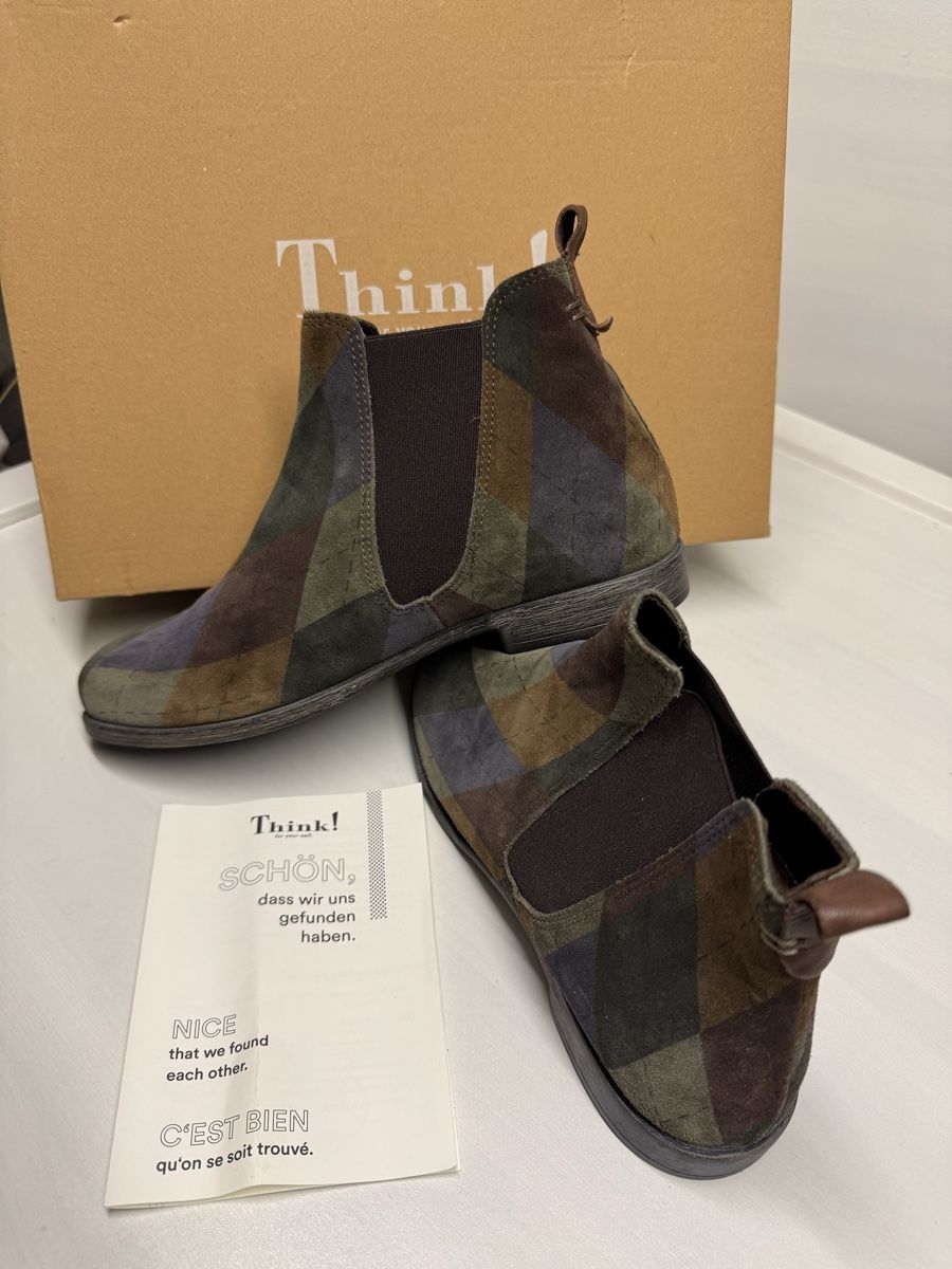 Think Damenschuhe: Think! Bottines multicolore T 38.5 - Chic! – Neu und originalverpackt aus Brügg BE von Goob 2