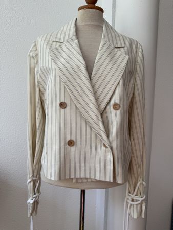 Veste rayée MAX&MOI Paris élégante originale, taille 42