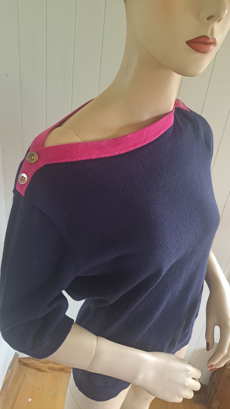 Ralph Lauren Pullover & Sweatshirts: RALPH LAUREN PETITE y2k Halbarm Pullover Pulli PL M 38 40 – Gebraucht aus Mollis von Fauchi99 2