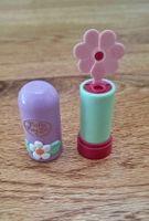 Polly Pocket Parfum Flakon lila Blume Rosa grün