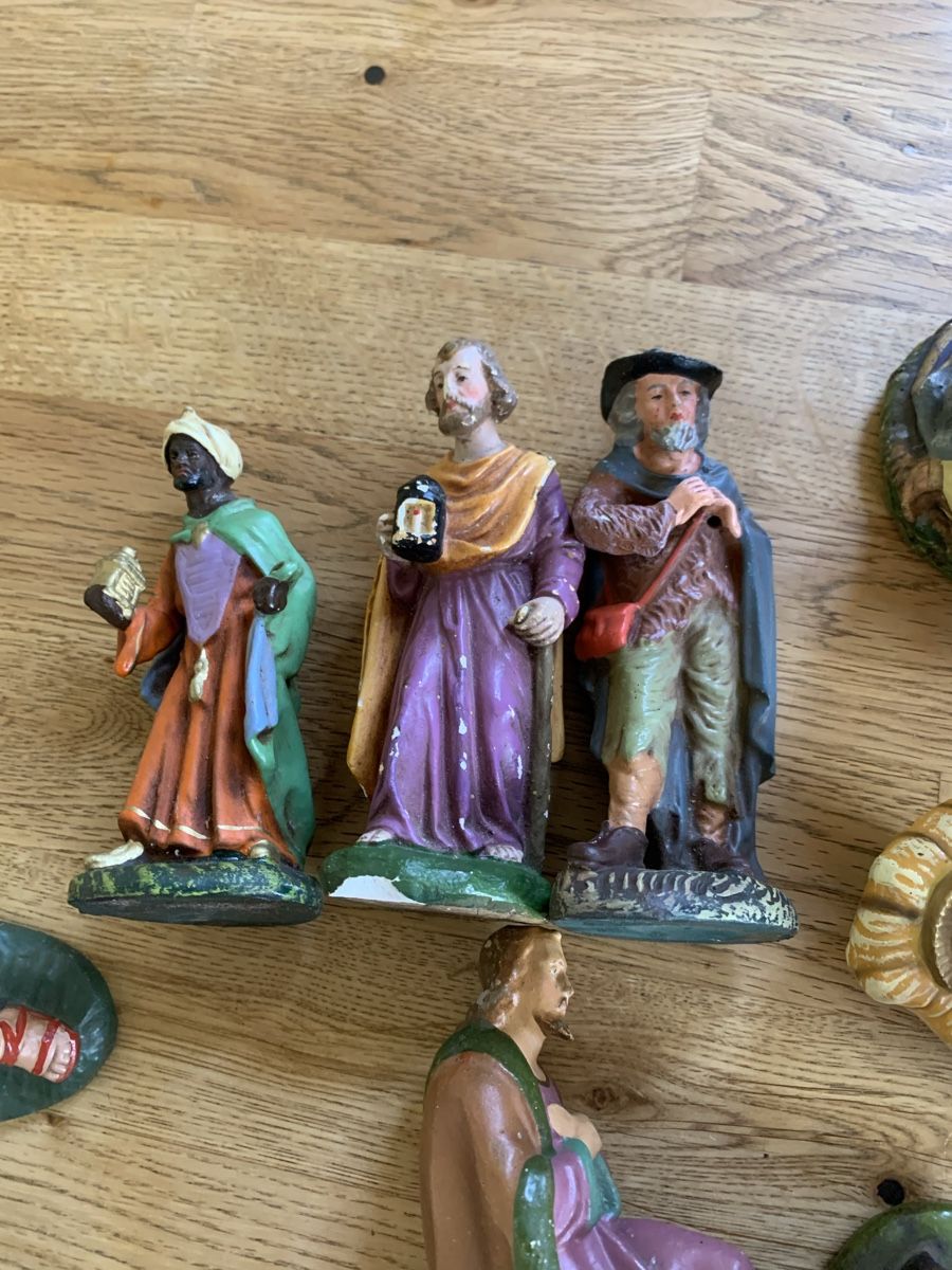 Statuette: Versch. Alte Krippenfiguren – Usato da Flawil venduto da Naphtali 2
