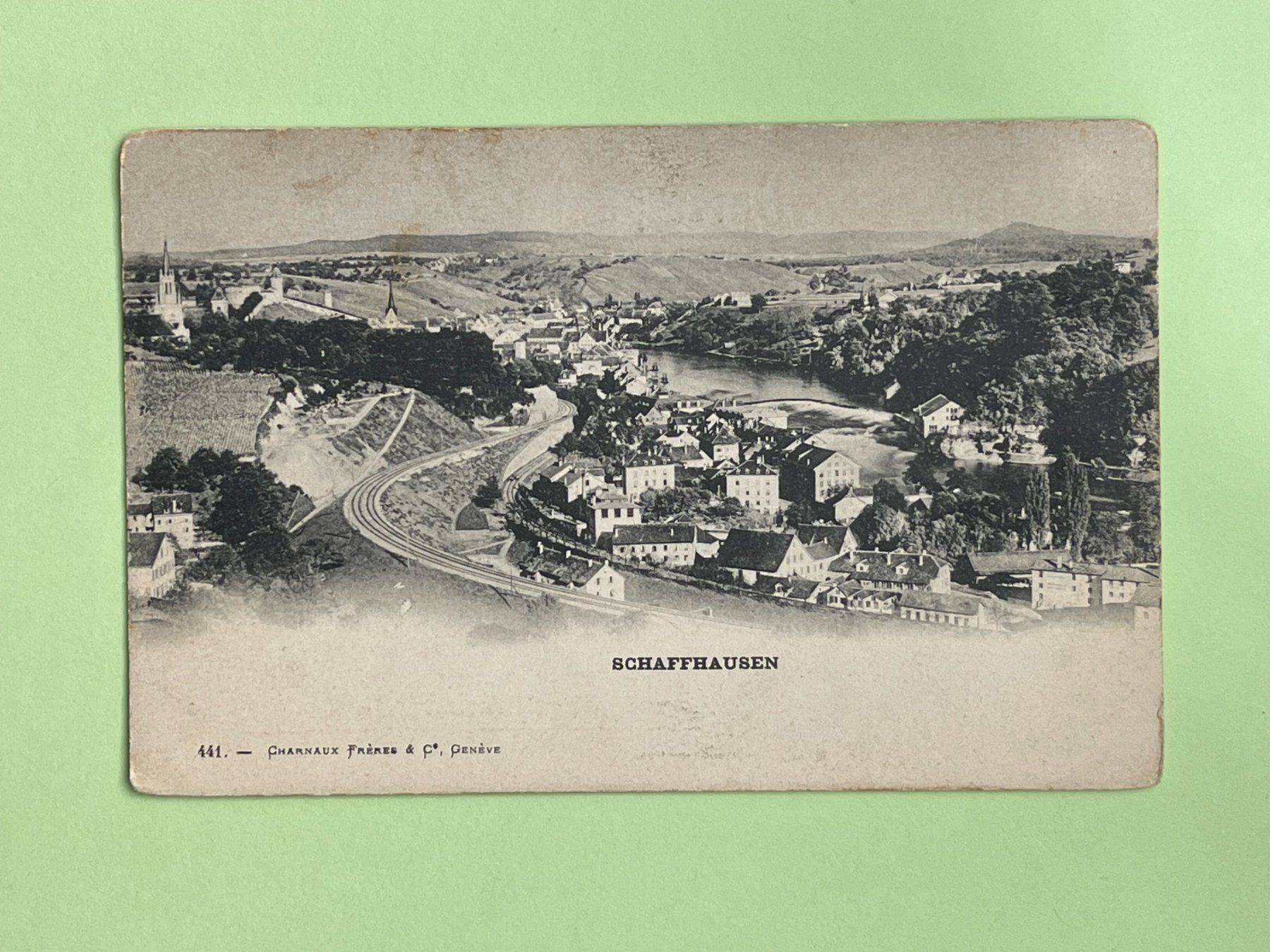 Cartoline postali: Schaffhausen – Usato da Steg VS venduto da danwer74