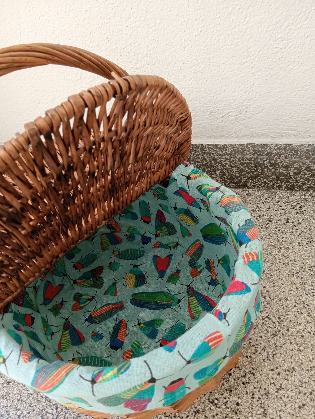 Altro per la casa: Picknickkorb Korb Weide mit Stofffutter 40 x 30 x 20cm – Usato da Allschwil venduto da Evgeniia78 6