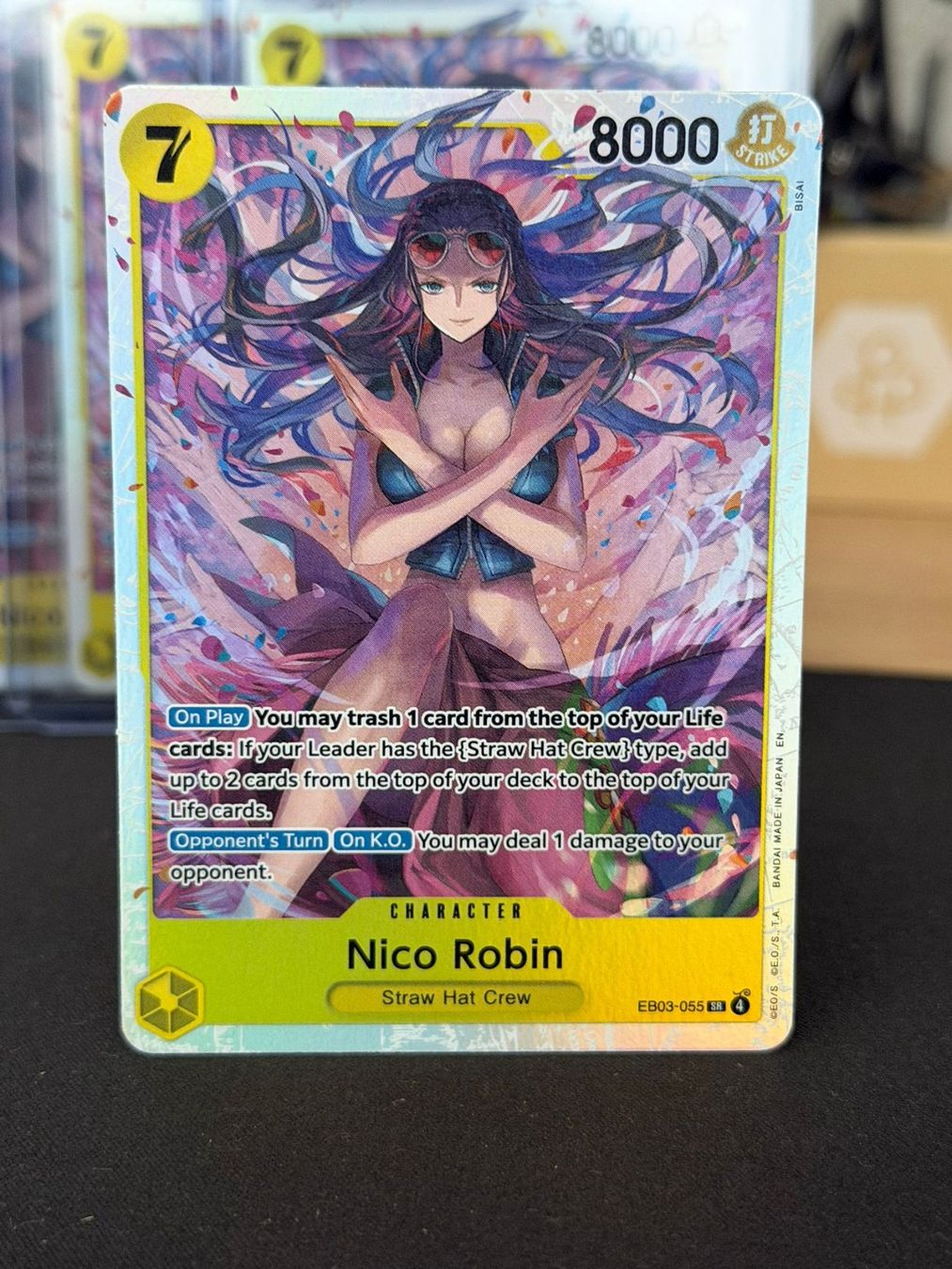 Bandai Carte collezionabili: Nico Robin EB03-055 SR (3) – Nuovo (secondo la descrizione) da Brittnau venduto da TCGBratans