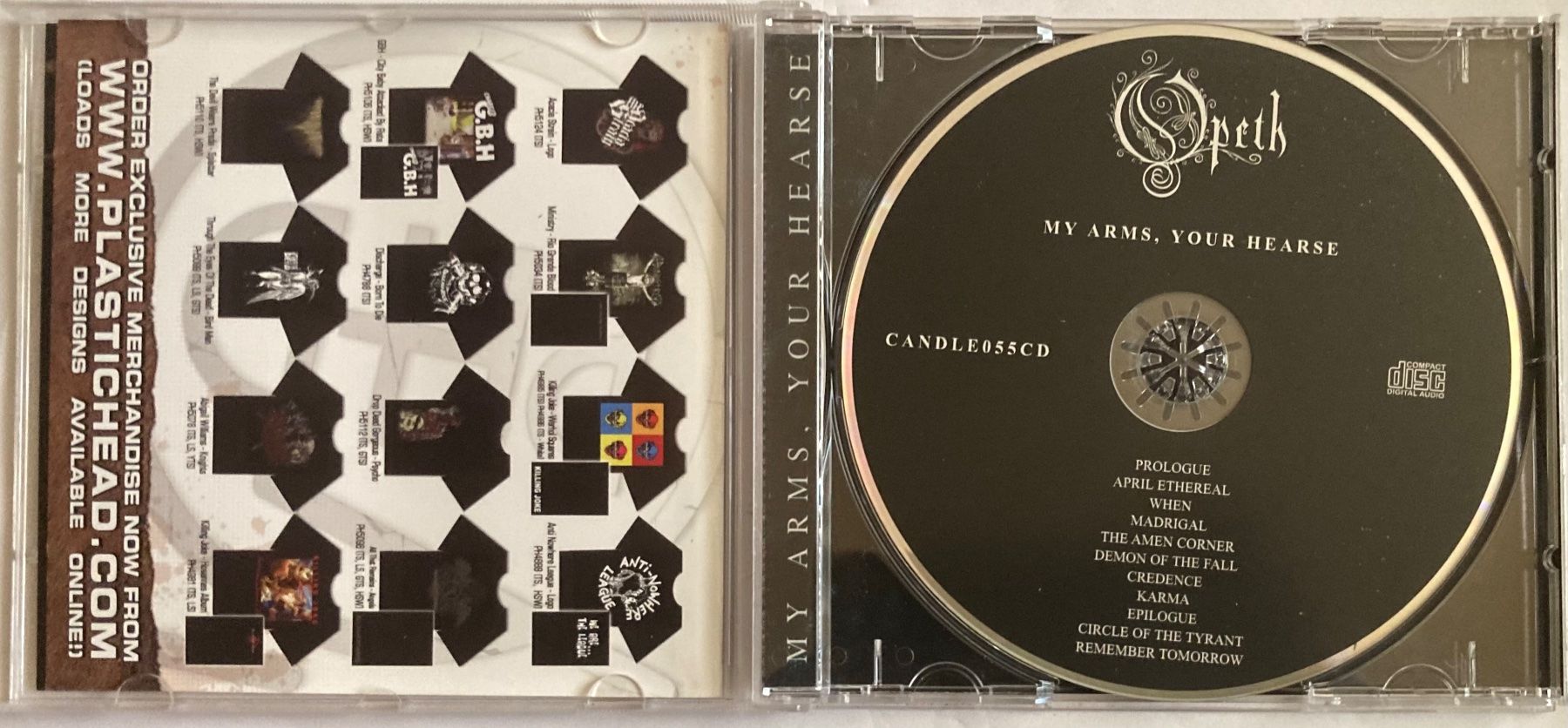 CDs: OPETH - ARMS, YOUR HEARSE – Gebraucht aus Poliez-Pittet von Newtown-Records 2