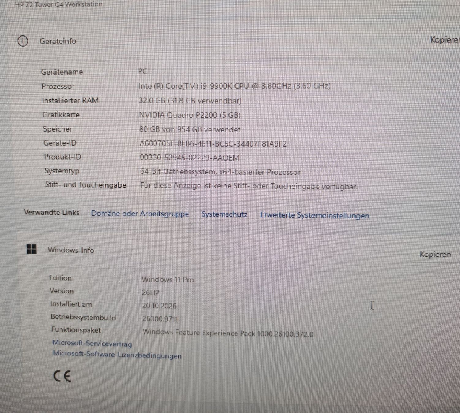 Hewlett Packard PC: HP Z2 – Usato da Ruswil venduto da SL2026 4