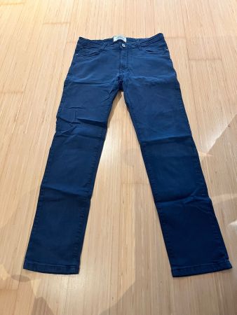 Herren Jeans Springfield schwarz/blau W32 guter Zustand