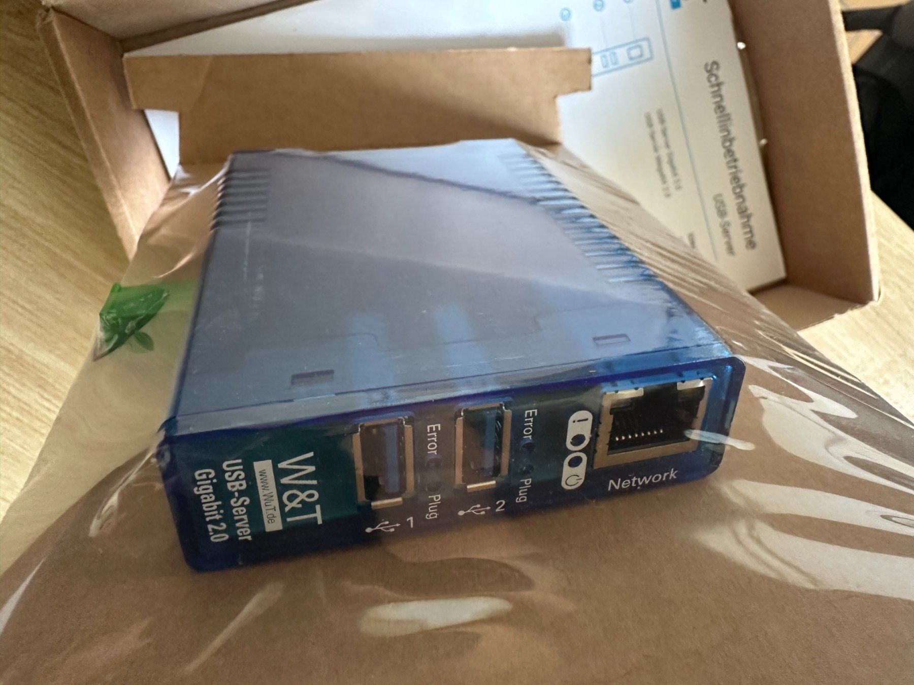 Western Digital Server: W&T USB-Server Gigabit 53663 2.0 – Nuovo e nell'imballaggio originale da Zürich venduto da Odeono 4
