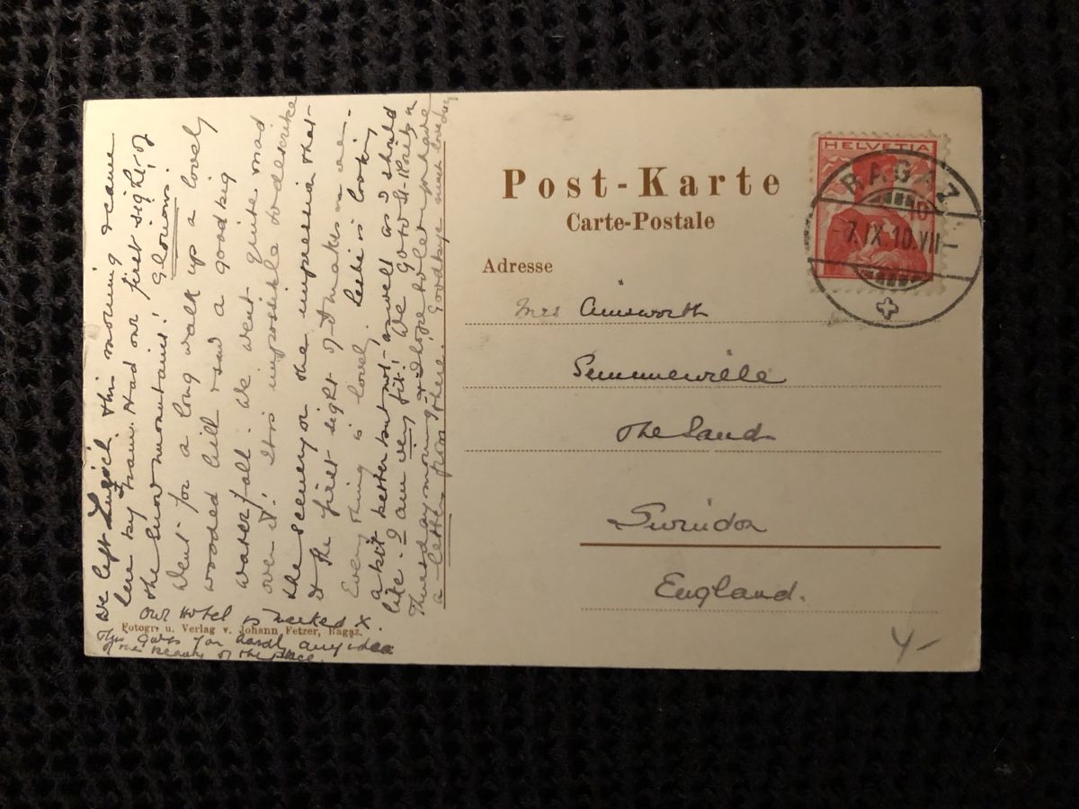 Cartoline postali: Ansichtskarte Bad Ragaz – Usato da Näfels venduto da fritzjk 1