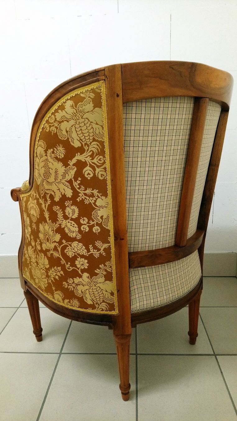 Poltrone: Bergère Transition/Louis XVI, 18e – Usato da Lausanne venduto da huitre01 5