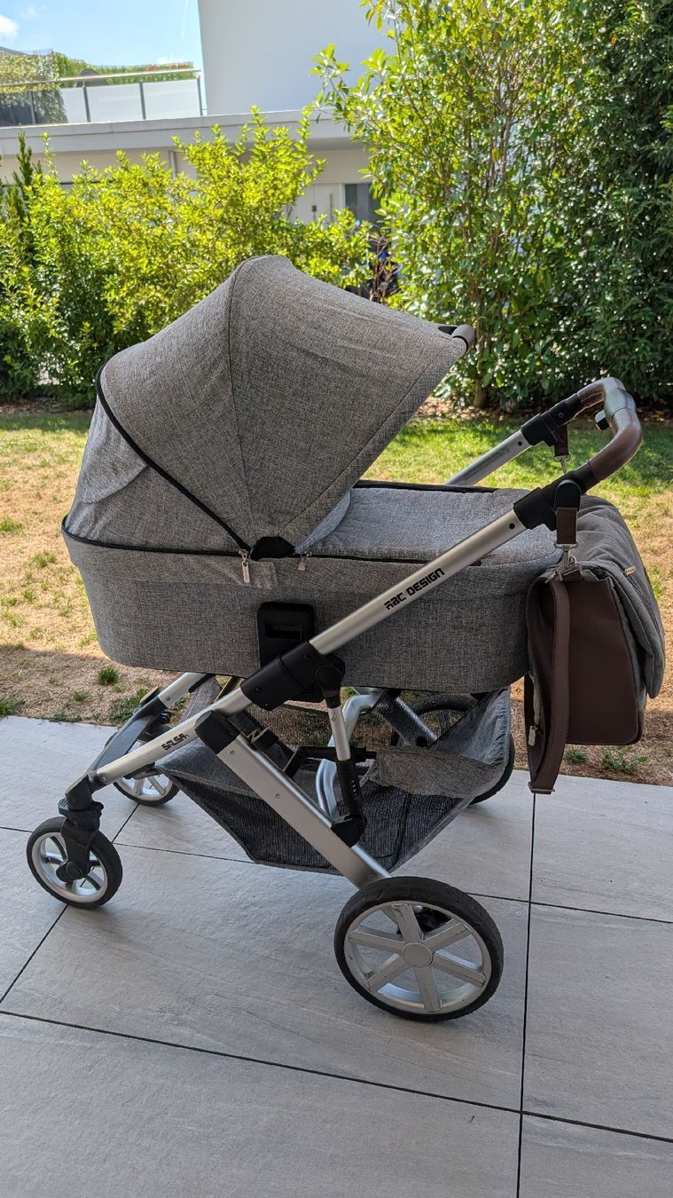ABC Design Carrozzine: Kinderwagen ABC Design Salsa 4 grau gebraucht – Usato da Hildisrieden venduto da AsAb 1