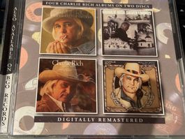 Charlie Rich CD 4 Alben 2 Discs Remastered Country Musik ...