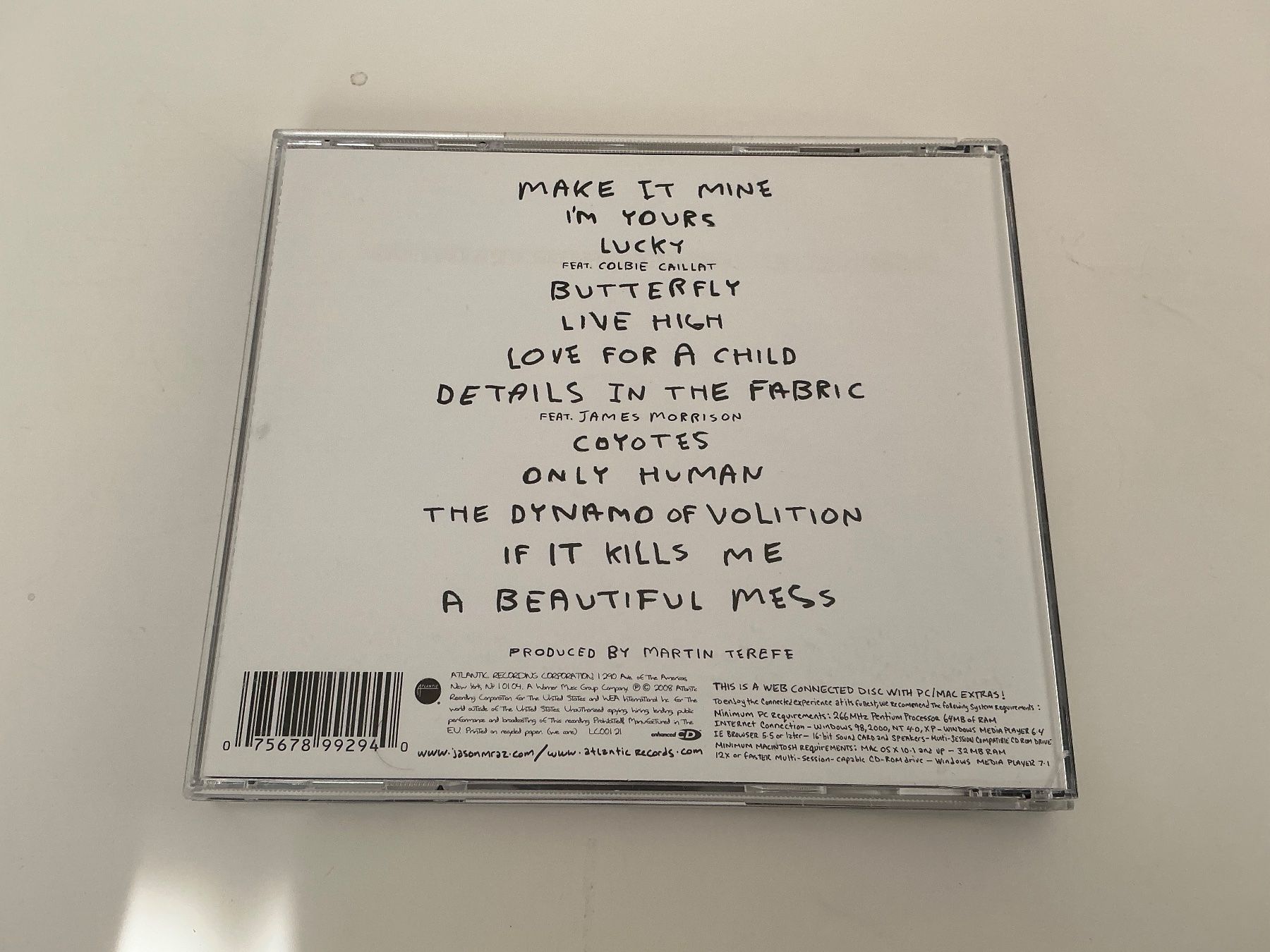 CD: Jason Mraz / we sing. we dance. we steal things – Usato da Dübendorf venduto da Shreck 1