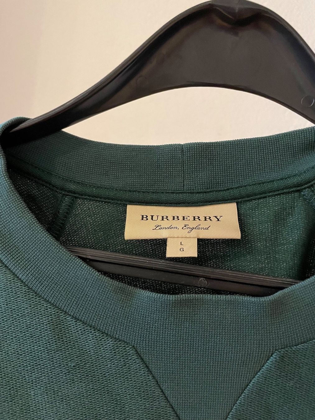 Burberry Maglioni & Felpe: Burberry Pulli Grün Gr.L – Usato da Pfäffikon SZ venduto da pdroth 2