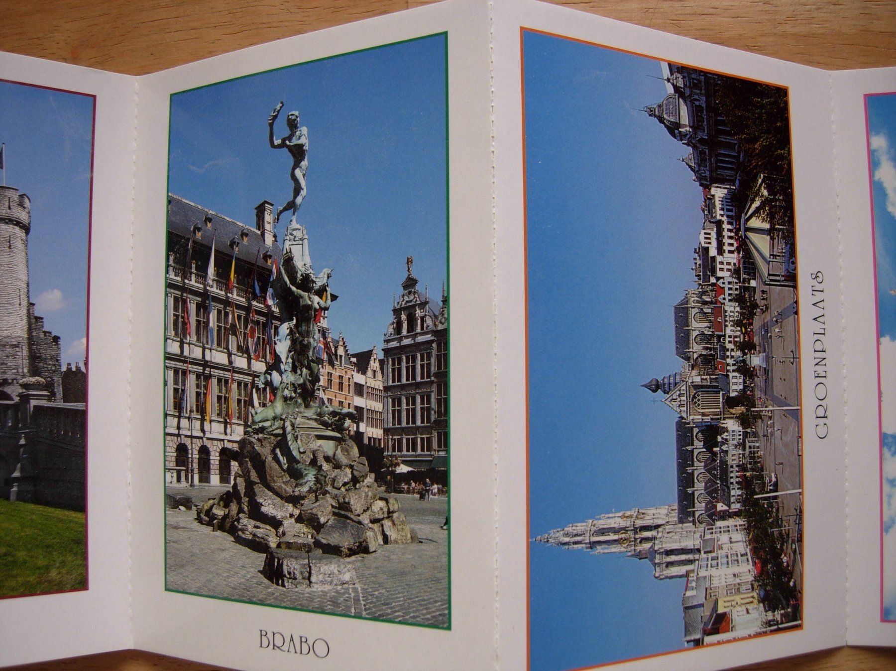 Cartoline postali: Ansichtskarten - Leporello Antwerpen Belgien – Usato da Dübendorf venduto da rumpumpel 4