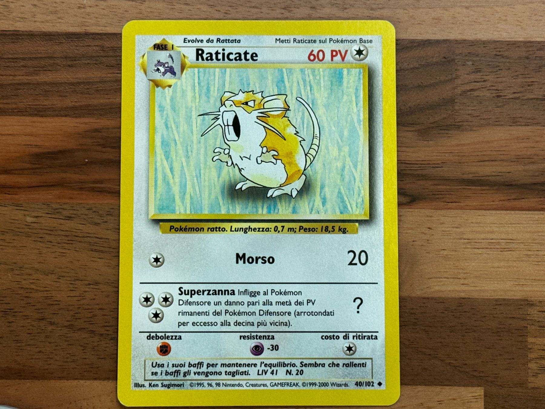 Pokémon Carte collezionabili: Pokemon Trading Karte Raticate – Usato da Glattfelden venduto da Dani_Tanner