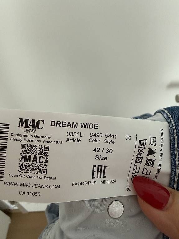 Jeans: MAC Jeans Dream Wide Wonderlight  – D'occasion à Wil SG par ell_zj57 3