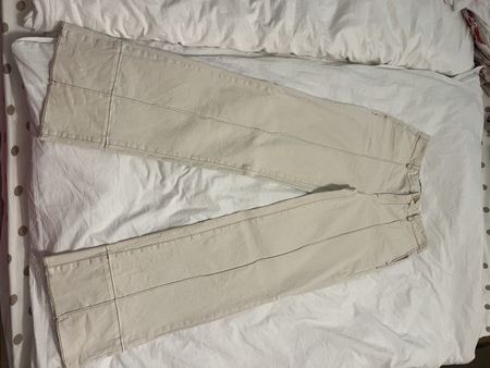 Damen Jeans beige Grösse 36 