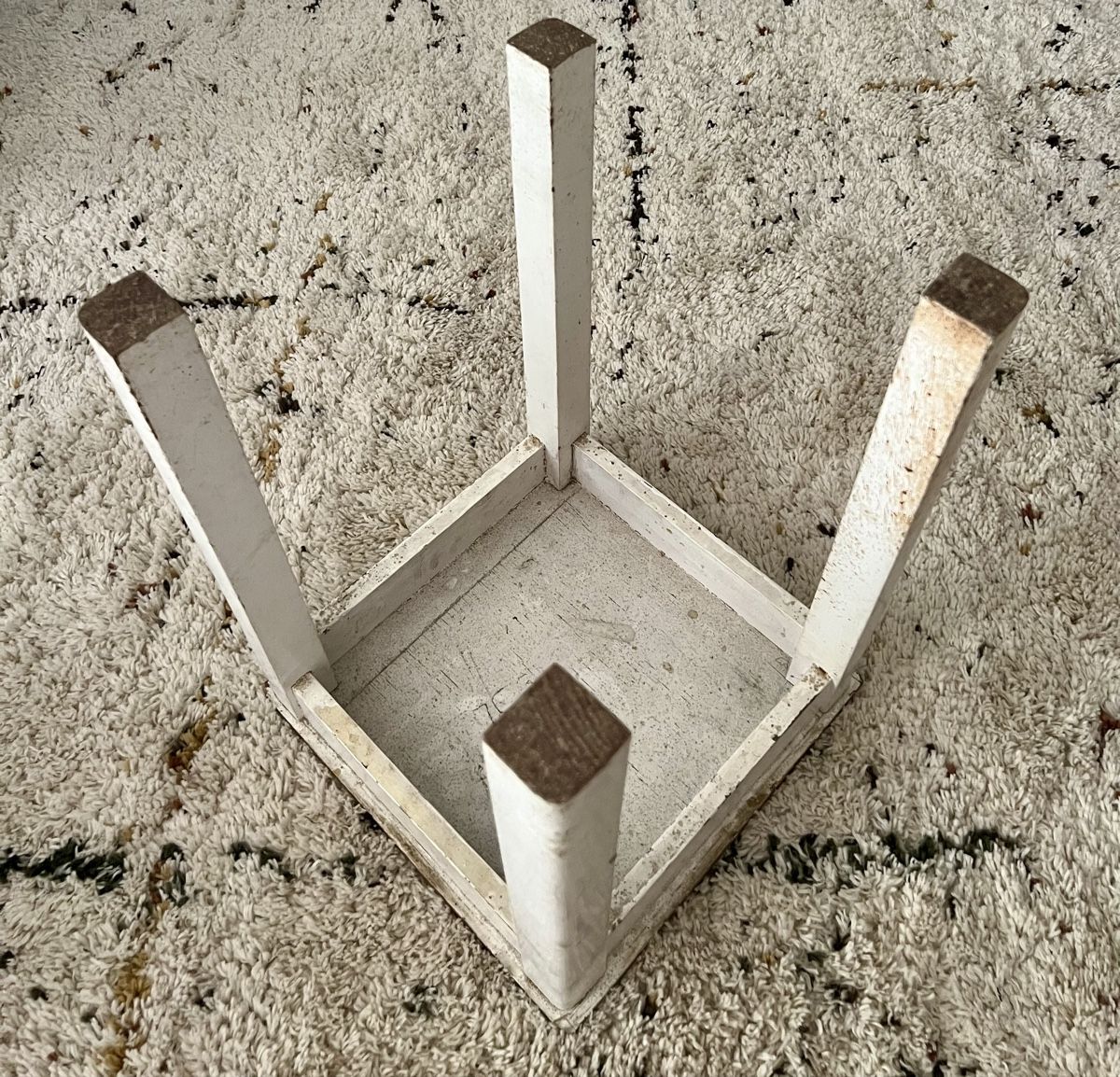 Sgabelli: 50er/60er Holz Hocker, Tabouret – Usato da Hunzenschwil venduto da Madachica 6