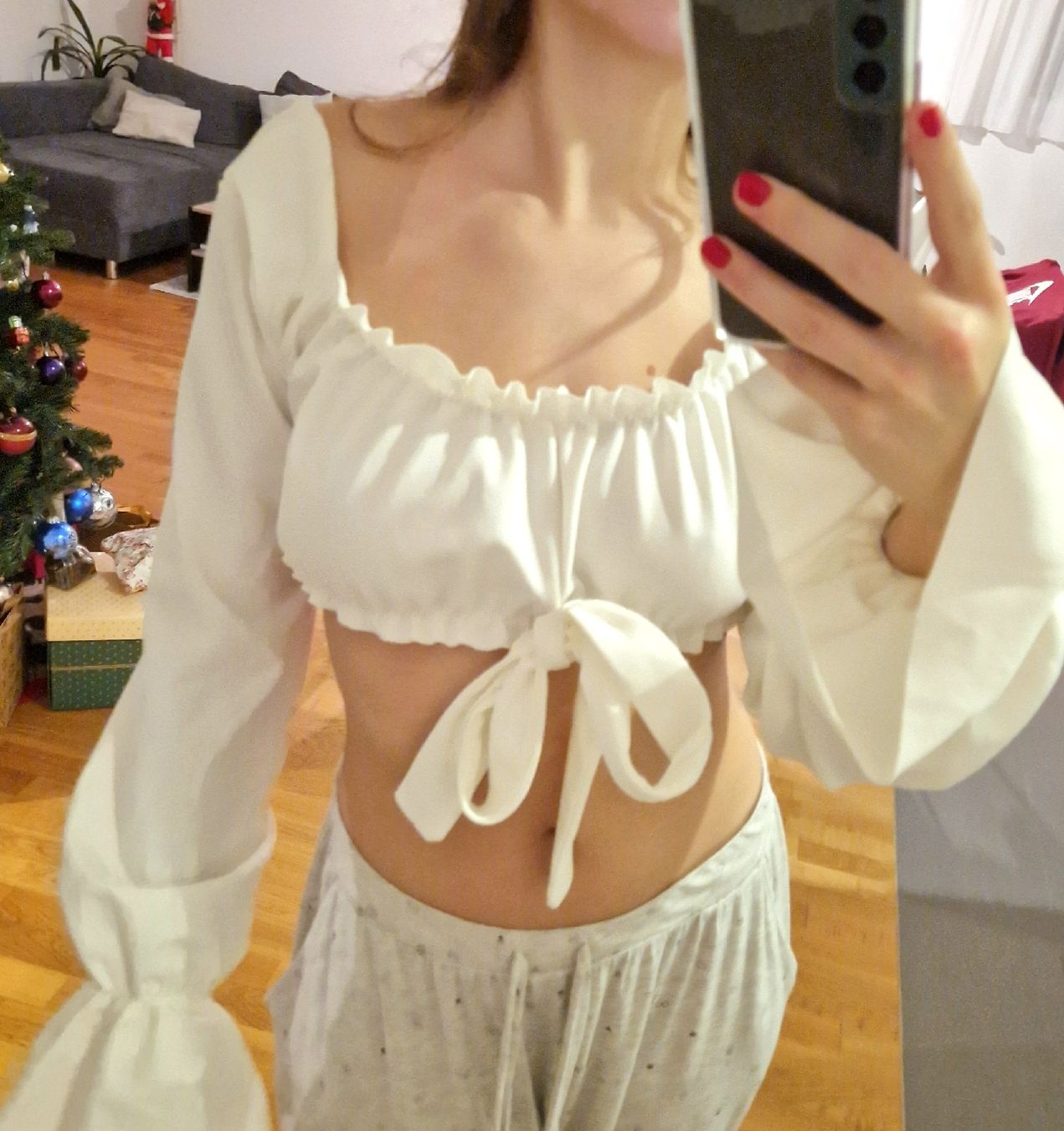 Top: Crop Top mit Schnürung, Missguided, Gr. S – Nuovo (secondo la descrizione) da Fislisbach venduto da mgr_yy8b 1