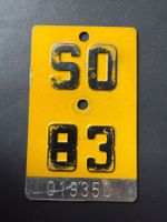 Mofanummer Solothur 1983