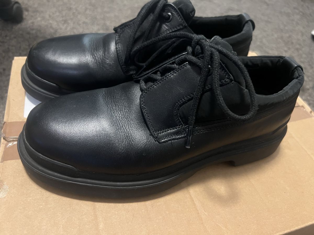 Calvin Klein Scarpe da uomo: Calvin Klein Black Leather Derby Schuhe – Usato da Bern venduto da fen_7rn8 2