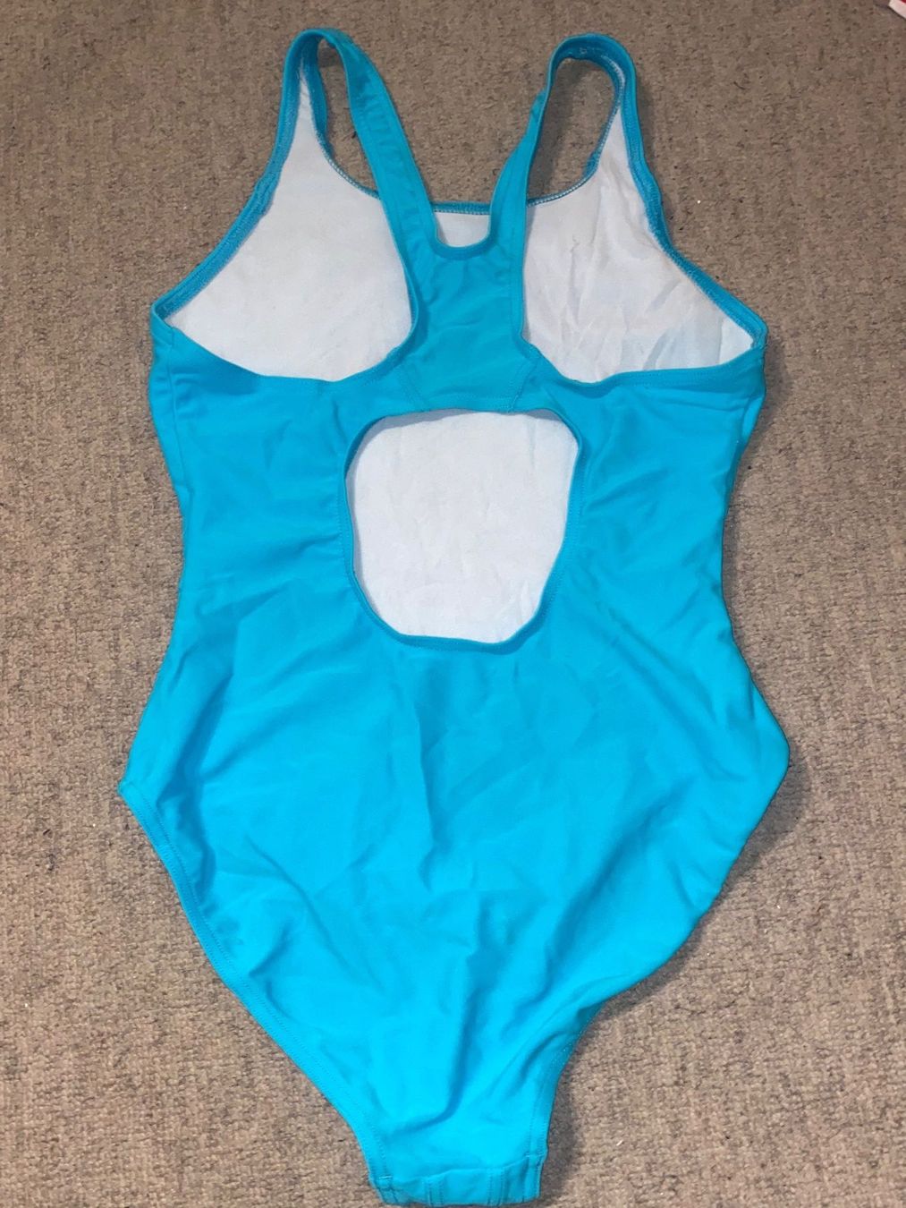 Badekleider & Bikinis: Badekleid blau Mädchen 12-13 – Gebraucht aus Altendorf von am9j_nt 1