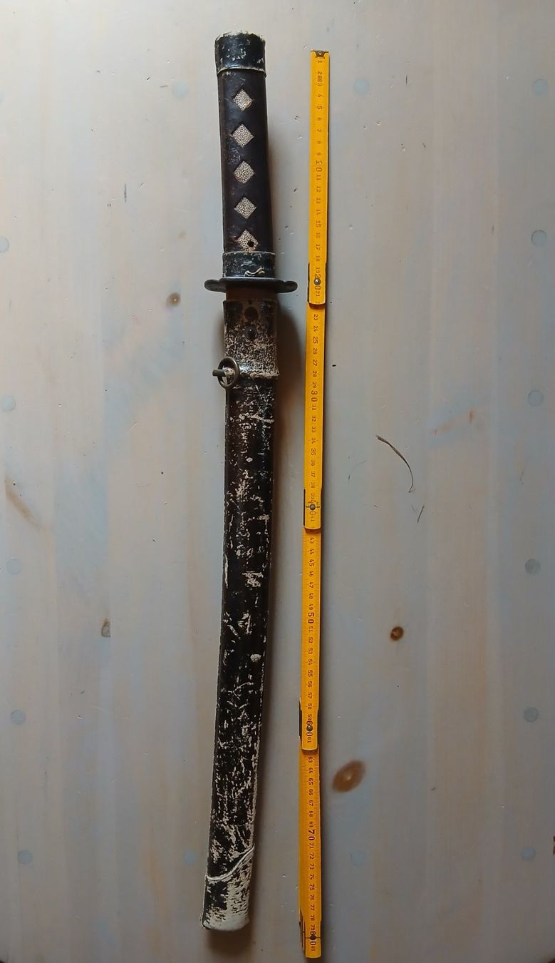 Altre raccolte & rarità: Sabre militaire Hwando rare  / katana wakisashi – Usato da Satigny venduto da Asaksa 3