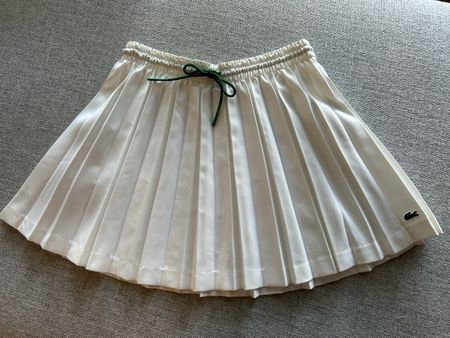 Tennis-Jupe Lacoste ècru, Gr. 40/42