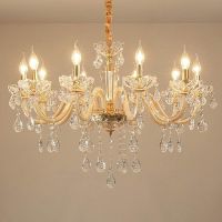 2x lustres cristal ~60cm
