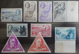 Monaco Kat. 322-330 **/* 1946