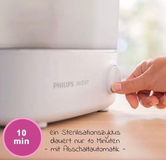 Philips Baby-Mahlzeiten: PHILIPS Avent Dampf-Sterilisator SCF291/00 – Neu und originalverpackt aus Basel von Seifehuesli 6