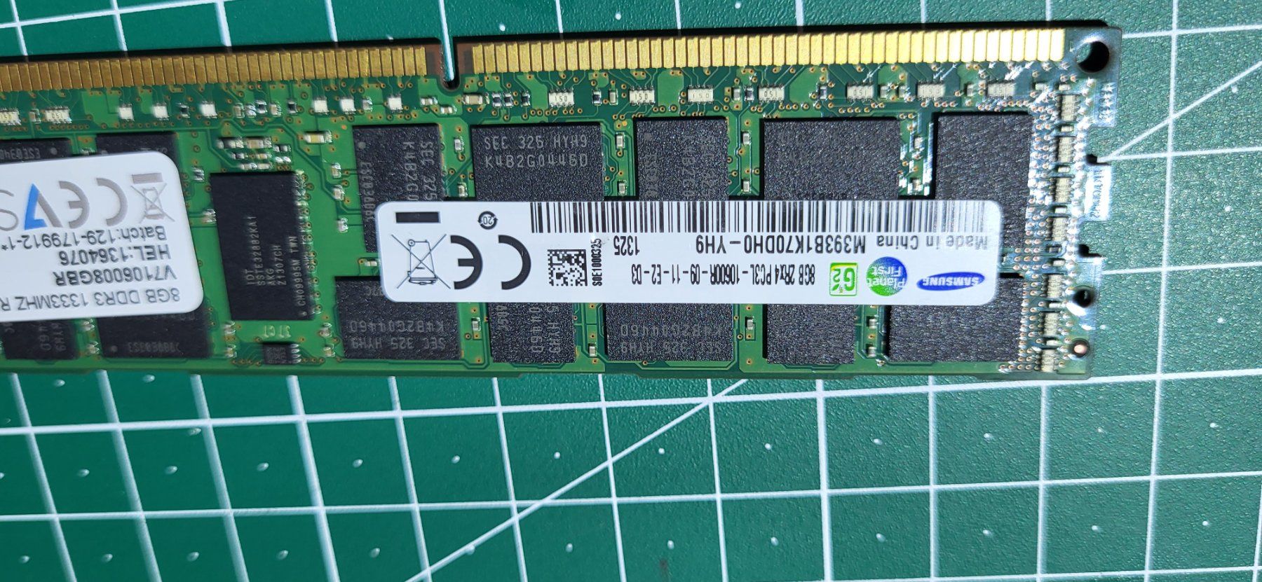 Samsung Memoria / RAM: RAM  8GB PC3L-10600R-9-13-E2 – Nuovo (secondo la descrizione) da Düdingen venduto da boascompras 2