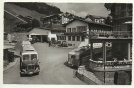 ADELBODEN Post und Auto-Bahnhof - Postauto