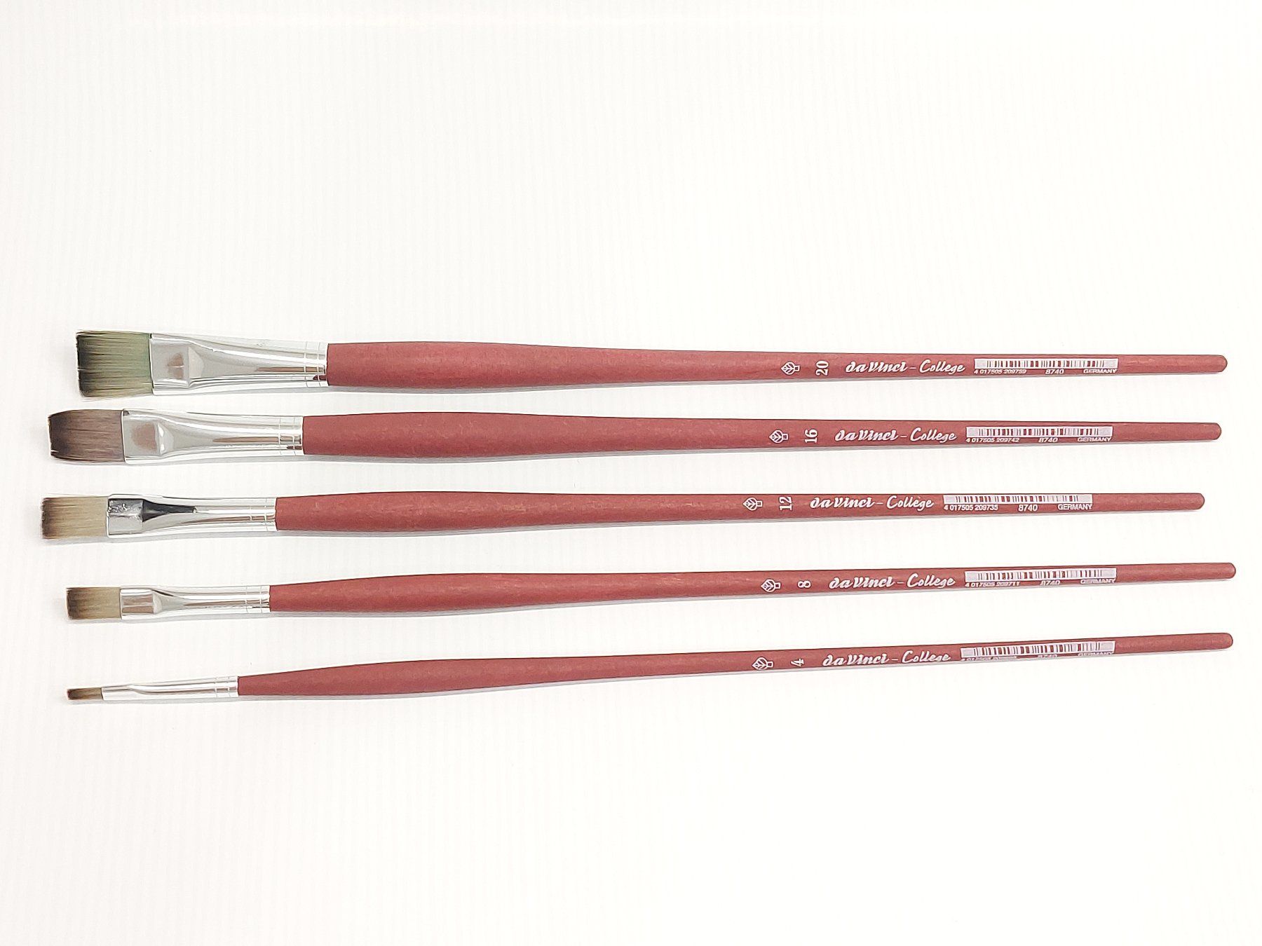 Pinsel: Da Vinci college flat  brush set 8740 – Gebraucht aus Territet von Meridius6