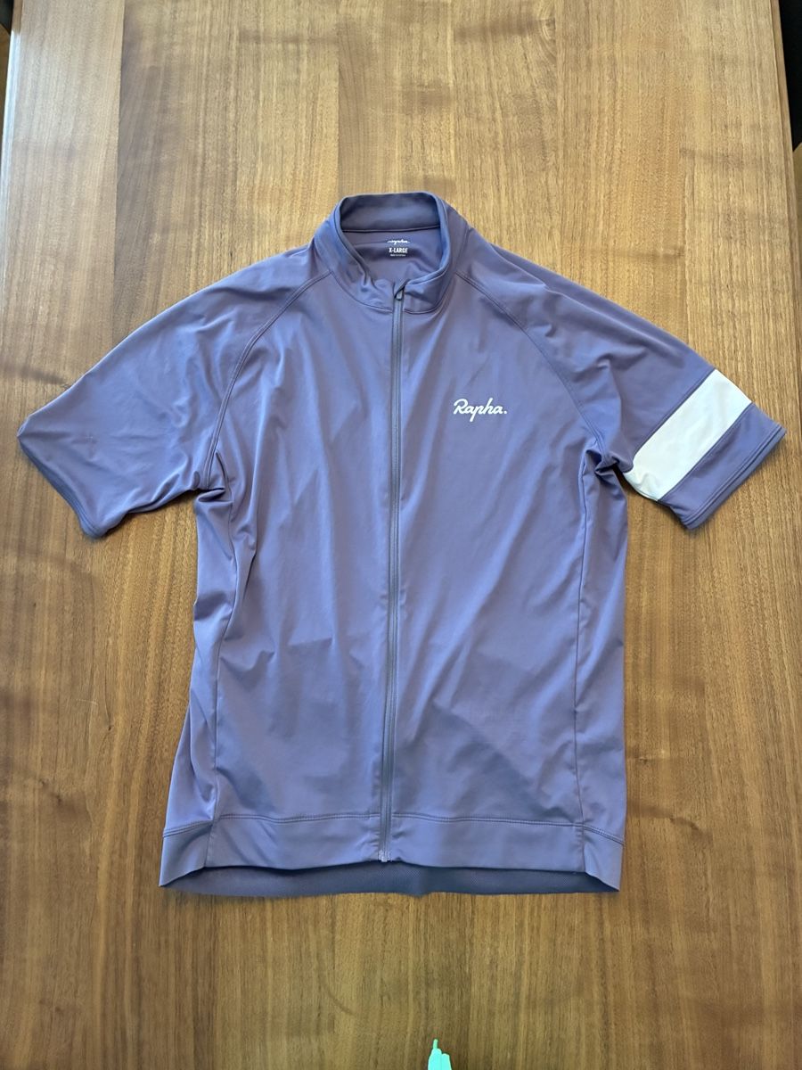 Rapha Canottiere & Pantaloni: Rapha cycling jersey purple size XL – Usato da Zürich venduto da saneshit